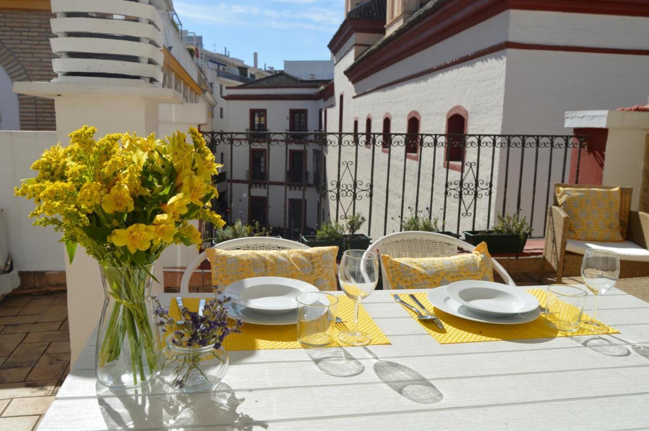 Isg Apartments Precioso Atico Con Terraza Privada En El Centro Sevilha Exterior foto