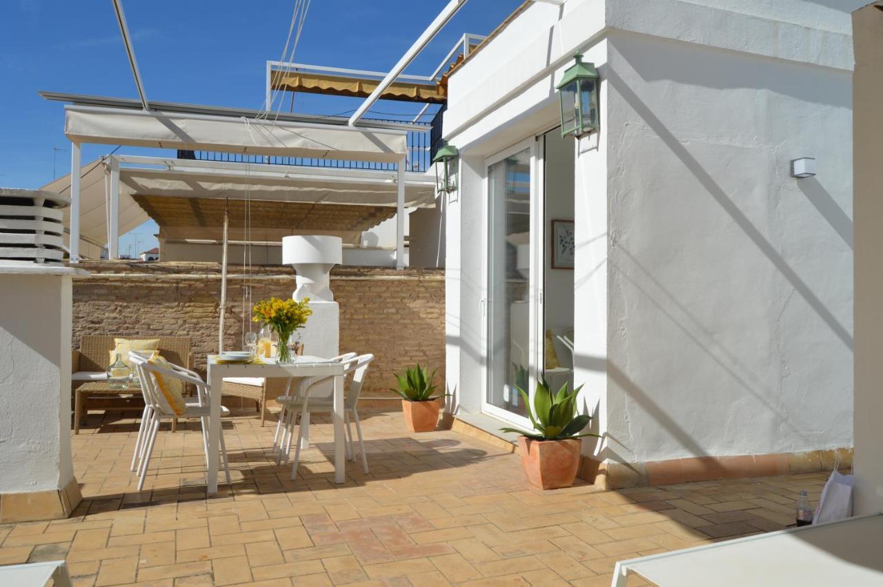 Isg Apartments Precioso Atico Con Terraza Privada En El Centro Sevilha Exterior foto