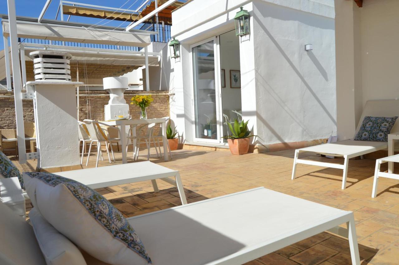 Isg Apartments Precioso Atico Con Terraza Privada En El Centro Sevilha Exterior foto
