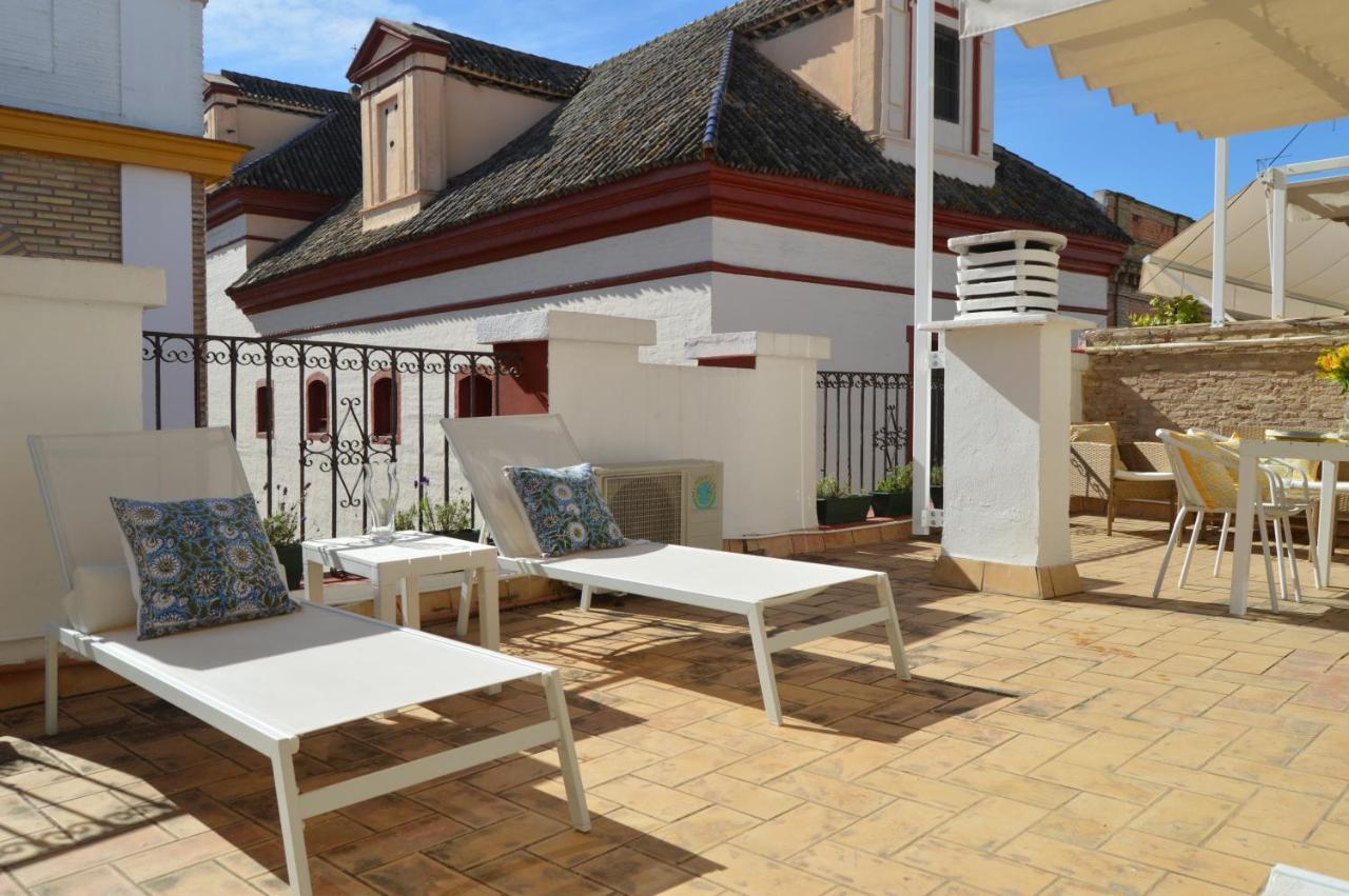 Isg Apartments Precioso Atico Con Terraza Privada En El Centro Sevilha Exterior foto