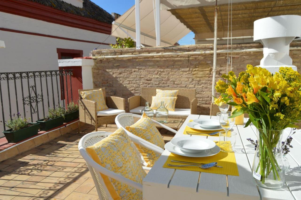 Isg Apartments Precioso Atico Con Terraza Privada En El Centro Sevilha Exterior foto